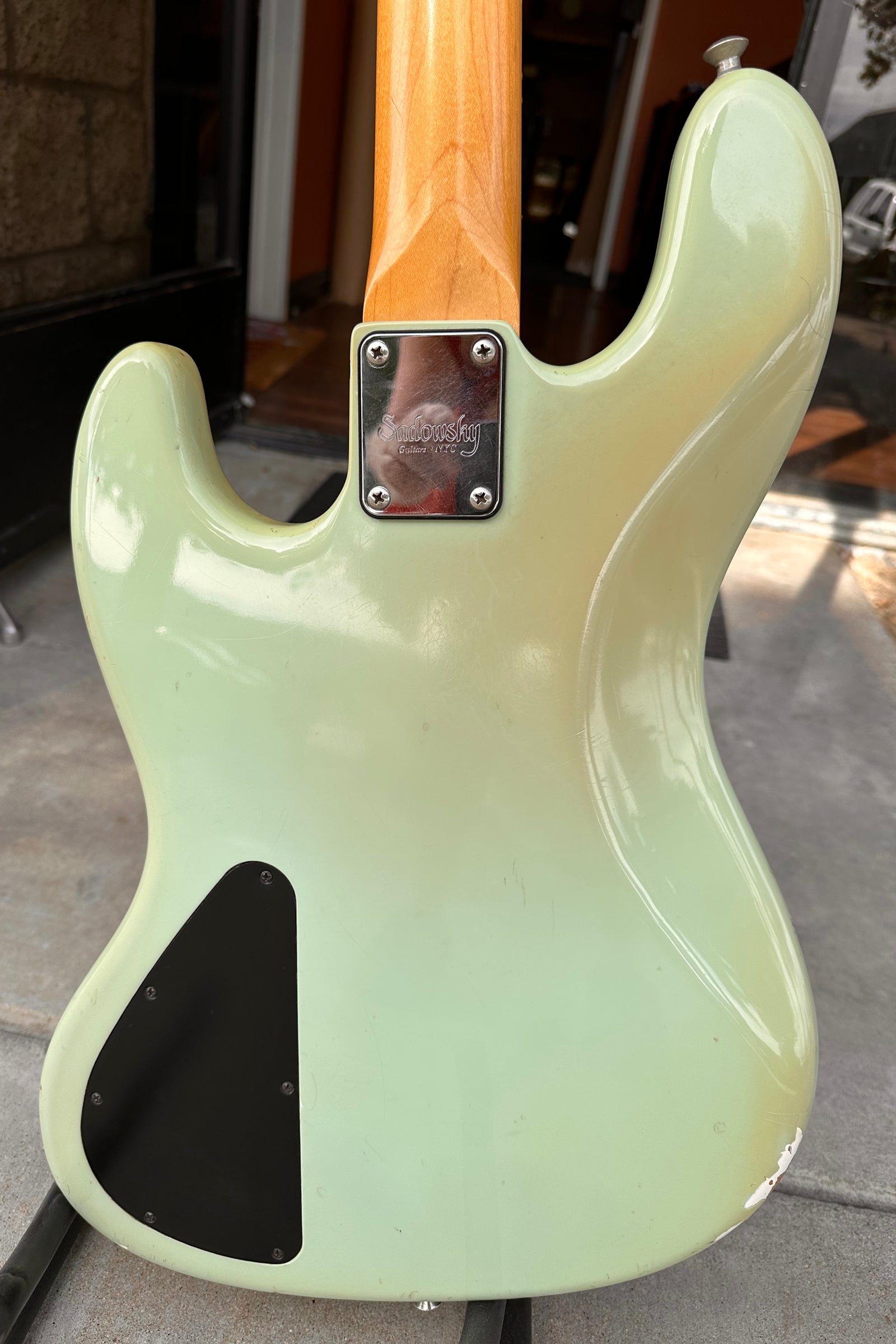Sadowsky NYC Sea Foam Green Ultra Vintage 4-String Pre-owned by Al Kim