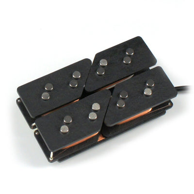 Front view of Nordstrand Big SplitMan4 Bass Pickup without covers