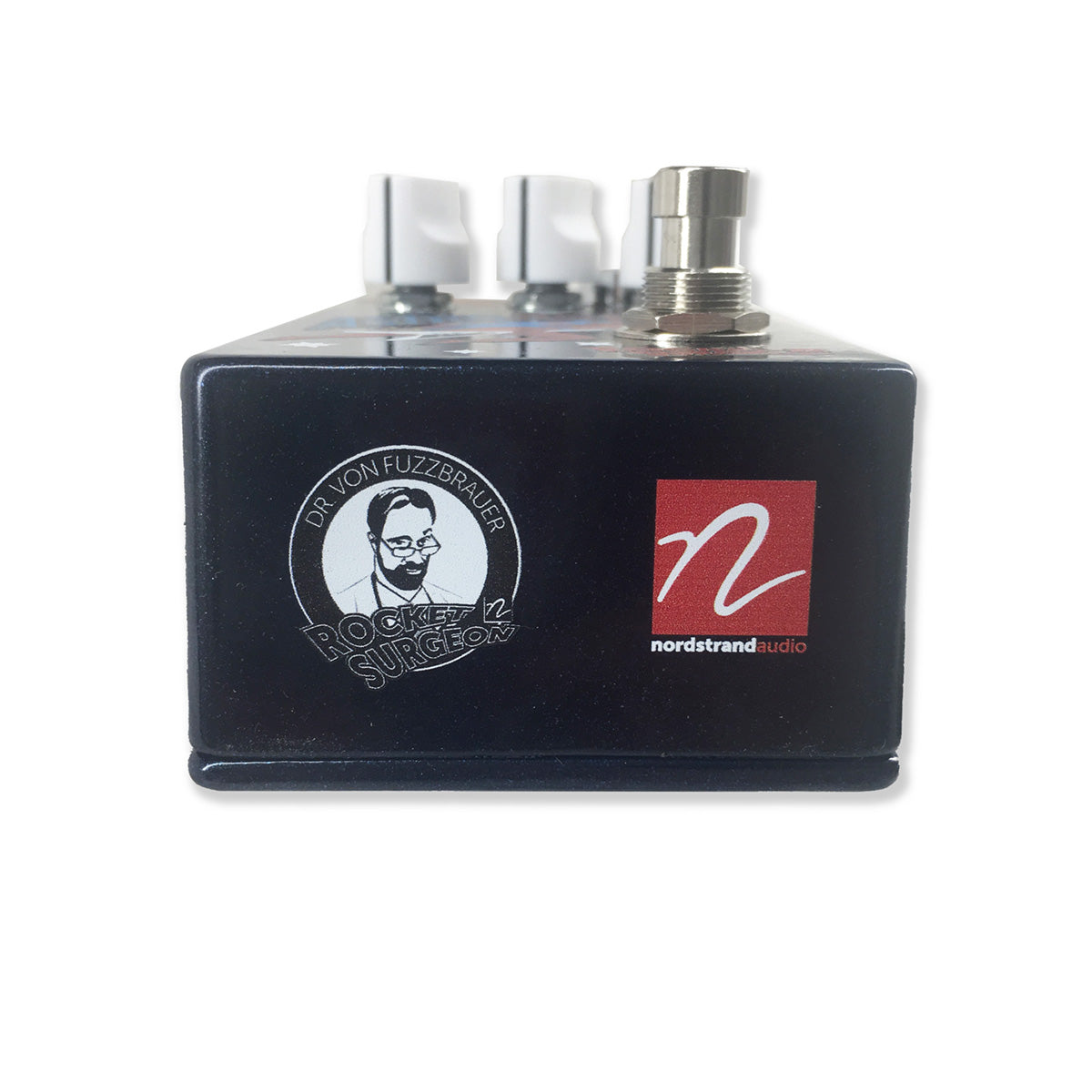 Top view of Nordstrand Audio Astro Rocket Guitar Pedal