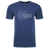 Front view of Nordstrand Starlifter T-Shirt in Blue