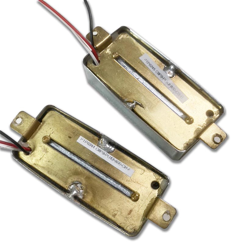 Rear view of Nordstrand Cat Pups Bass Pickup Set