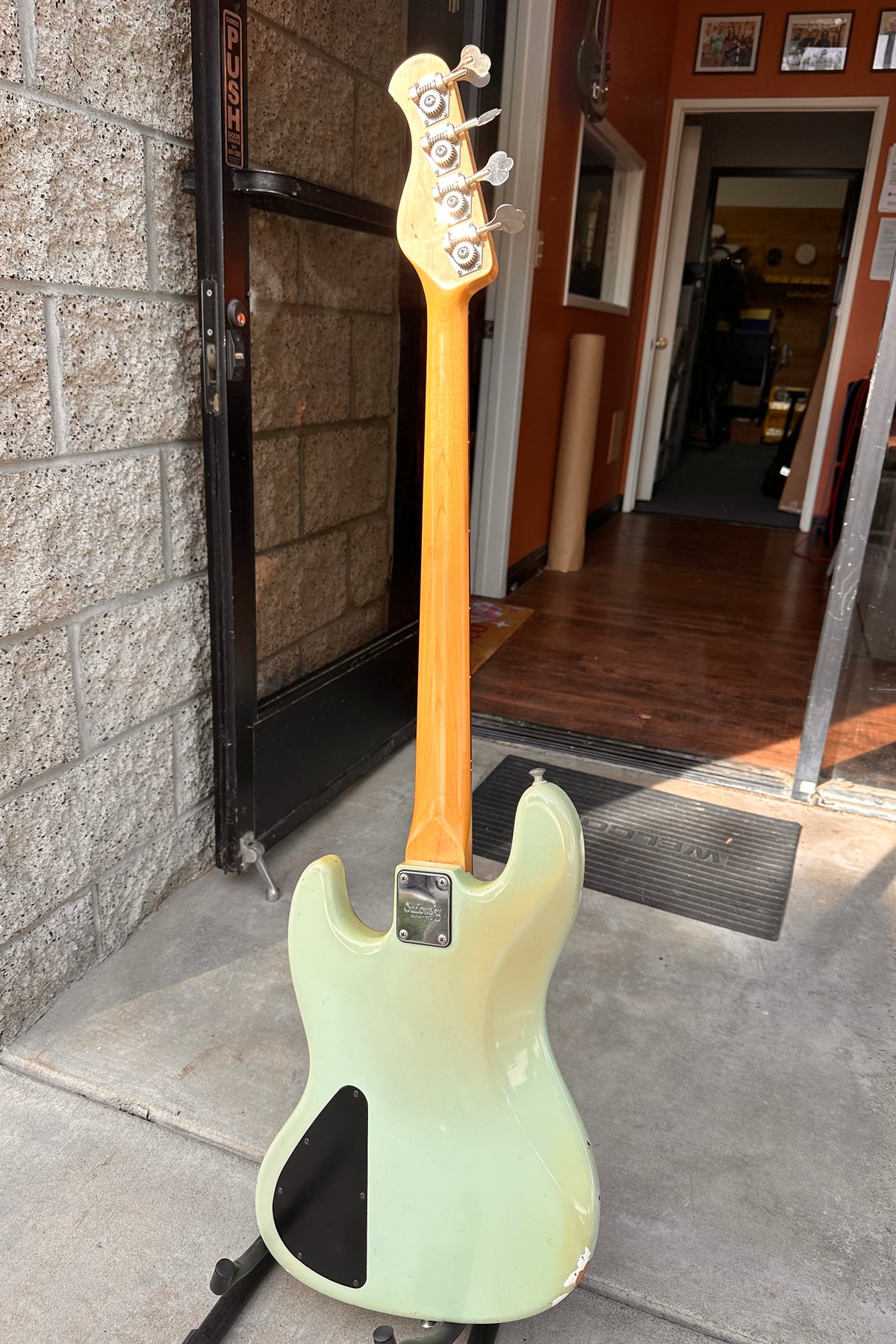 Sadowsky NYC Sea Foam Green Ultra Vintage 4-String Pre-owned by Al Kim