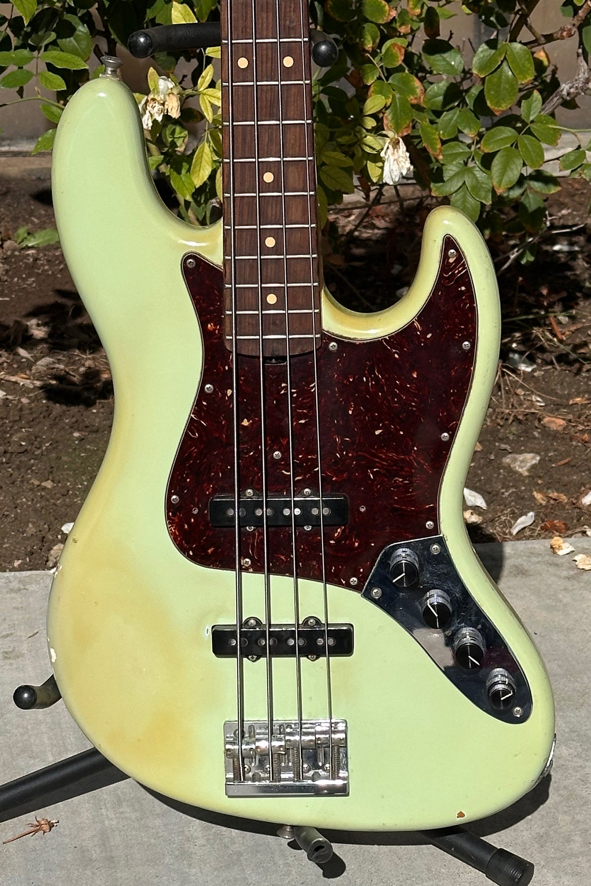 Sadowsky NYC Sea Foam Green Ultra Vintage 4-String Pre-owned by Al Kim