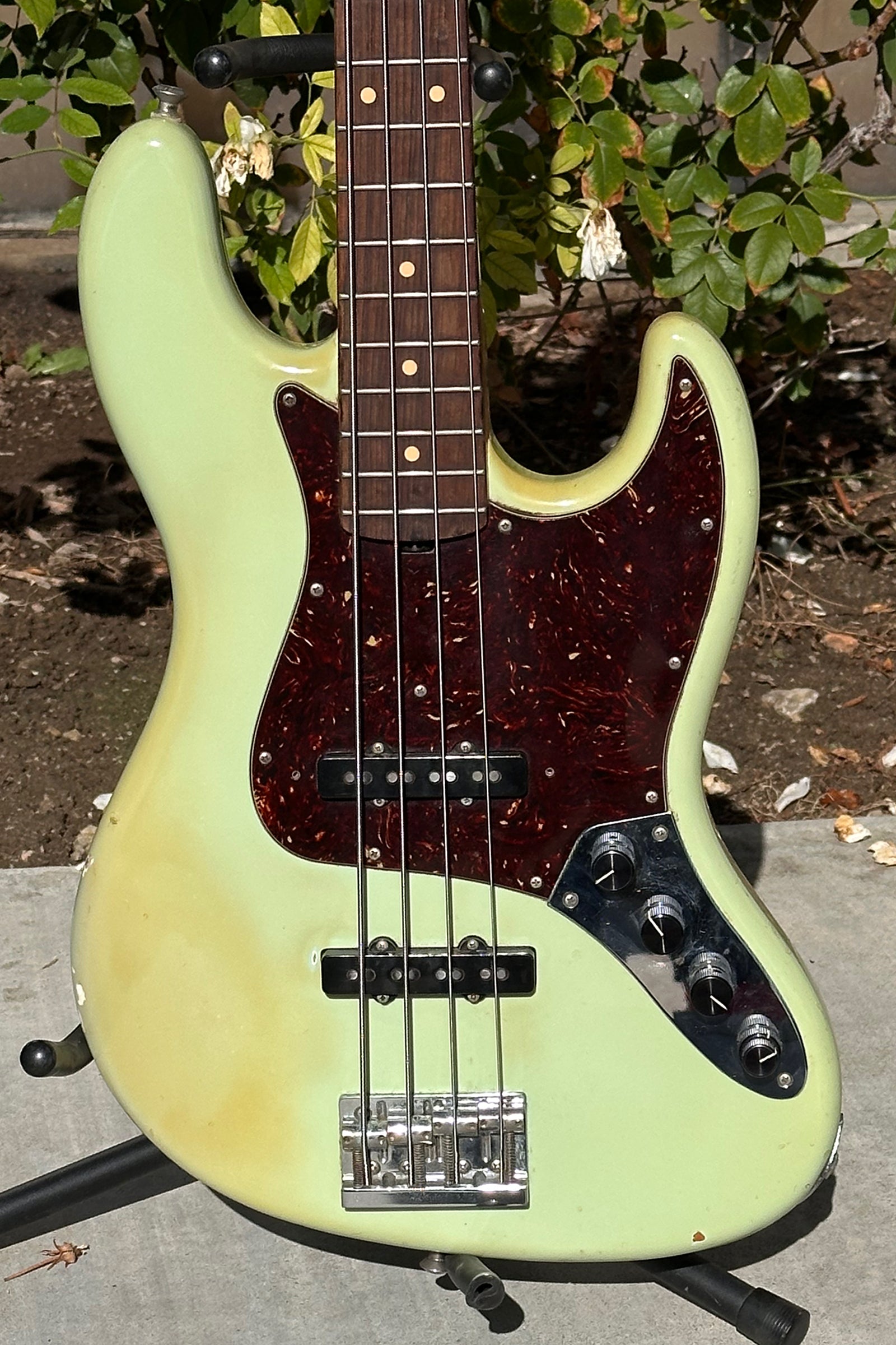 Sadowsky NYC Sea Foam Green Ultra Vintage 4-String Pre-owned by Al Kim