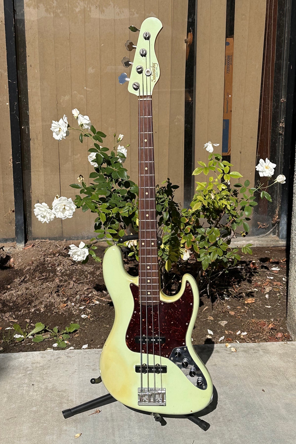 Sadowsky NYC Sea Foam Green Ultra Vintage 4-String Pre-owned by Al Kim