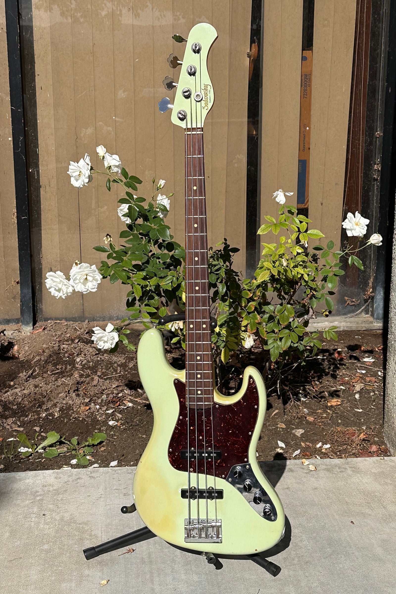 Sadowsky NYC Sea Foam Green Ultra Vintage 4-String Pre-owned by Al Kim
