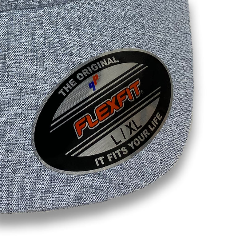 Front view of Nordstrand Banner Logo Fitted Cap with Sizing Sticker