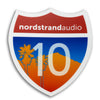 Front View of Nordstrand Highway 10 Sticker