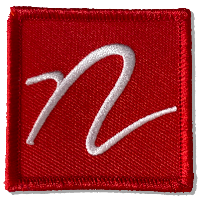 Nordstrand N Logo Patch in Red