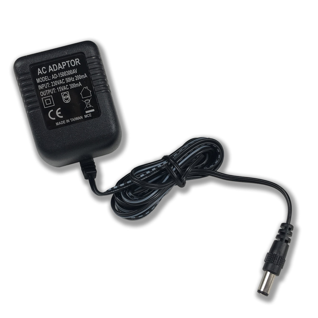 Front view of European AC Adaptor for Nordstrand Starlifter Pedal