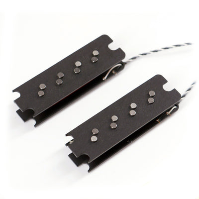 Front view of Nordstrand Big Single 4 Bass Pickup Set without Covers