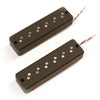 Front view of Nordstrand Fat Stack 6 Bass Pickup Set