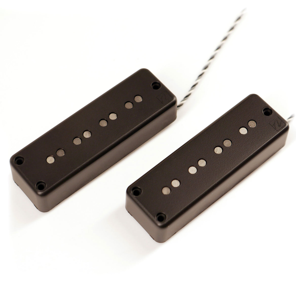 Front view of Nordstrand Jazz Bar 4 Bass Pickup Set