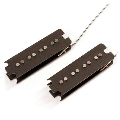 Front view of Nordstrand Jazz Bar 4 Bass Pickup Set without covers