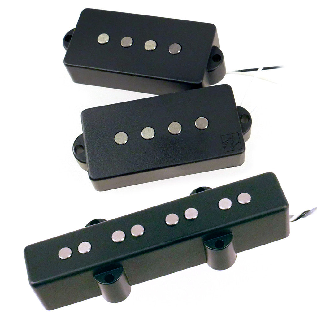 Front view of Nordstrand NPJ4SE 4 String Pickup Set