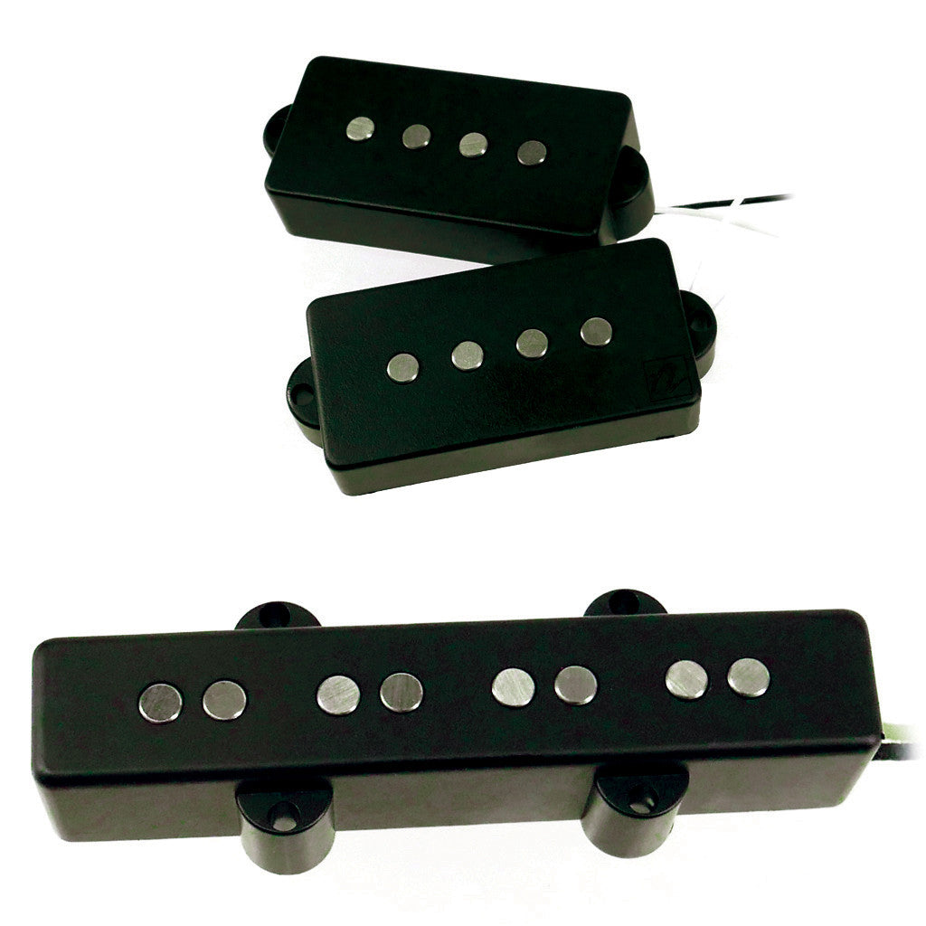 Front view of Nordstrand NPJ4 Vintage 4 String Pickup Set