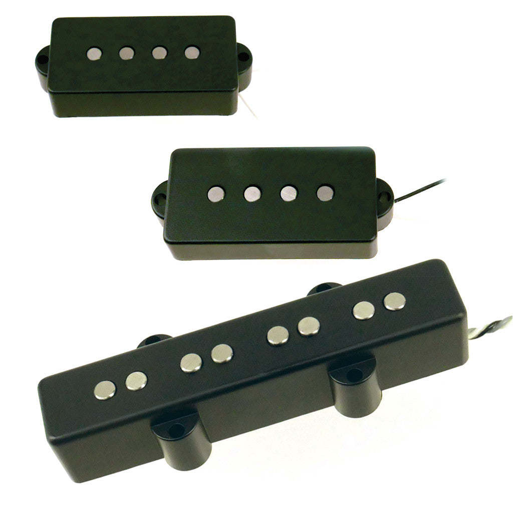 Front view of Nordstrand NPVJ4SE 4 String Pickup Set