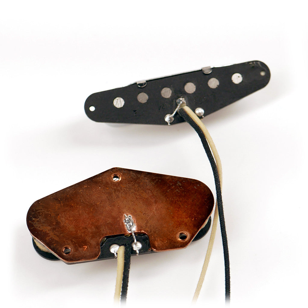 Rear view of Nordstrand NVT Telecaster Guitar Pickup