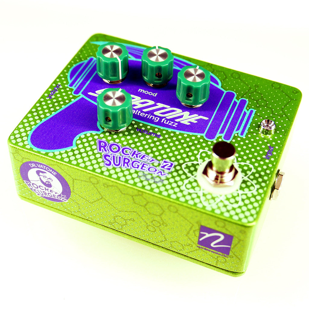 Nordstrand Audio Rocket Surgeon Seratone Bass Fuzz Pedal side view