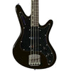 Front view of Nordstrand Acinonyx Bass V2 in Black with Black Pickguard