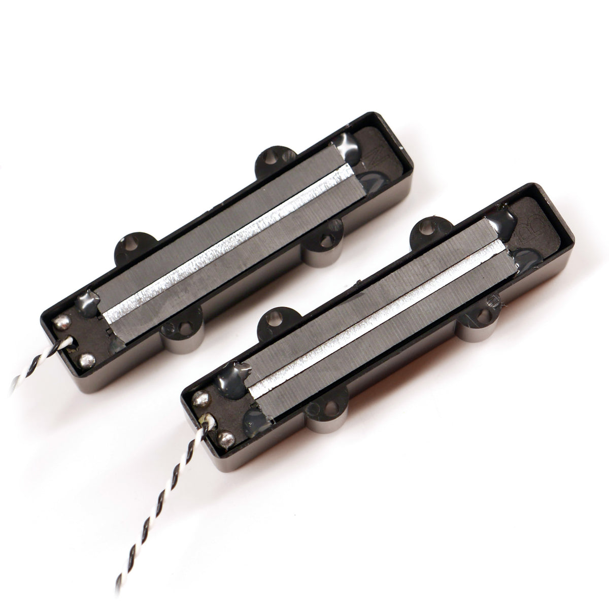 Rear view of Nordstrand Big J Blade 4 Jazz Bass Pickup Set